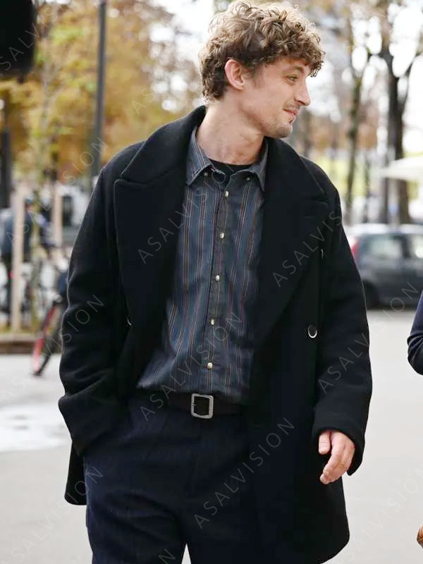 Coup de Chance 2024 Alain Black Trench Coat