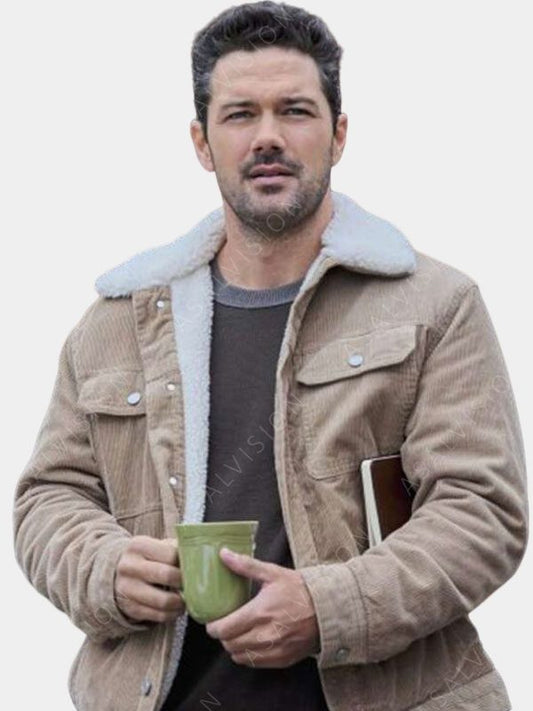 Coyote Creek Christmas Ryan Paevey Shearling Jacket