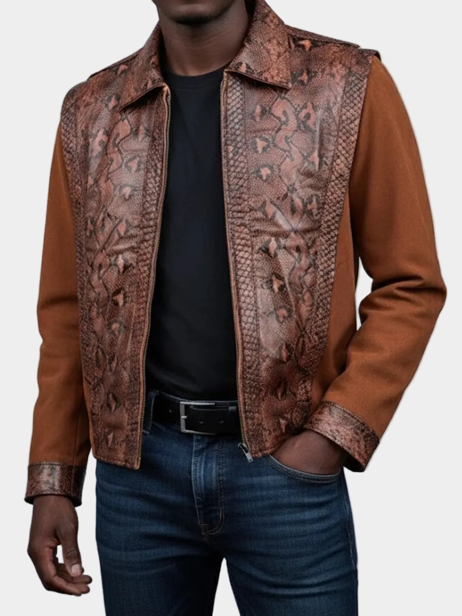 Crocodile Dundee Snakeskin Jacket