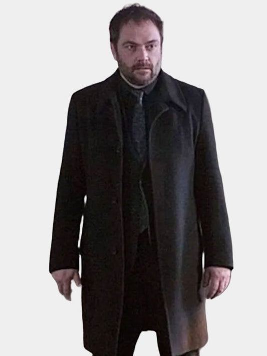 Crowley TV Series Supernatural Black Coat