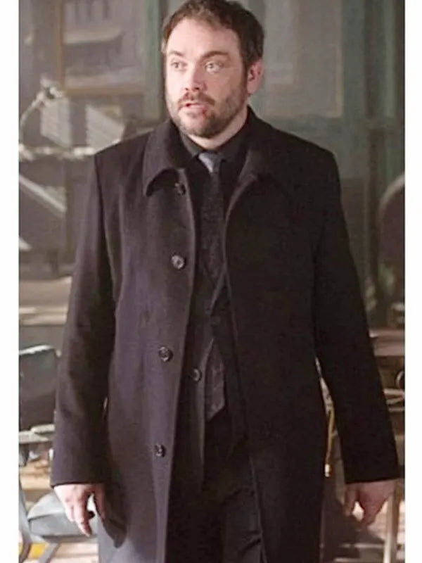 Crowley TV Series Supernatural Black Coat
