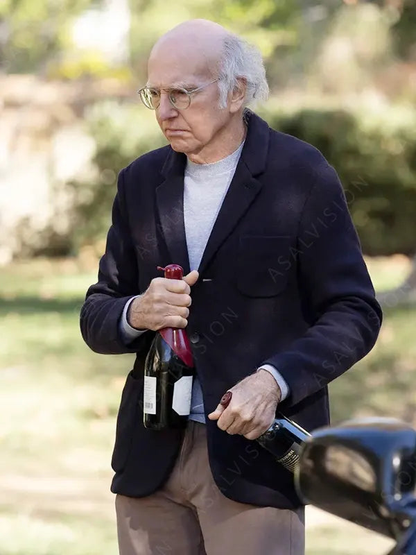 Curb Your Enthusiasm Larry David Wool Blazer