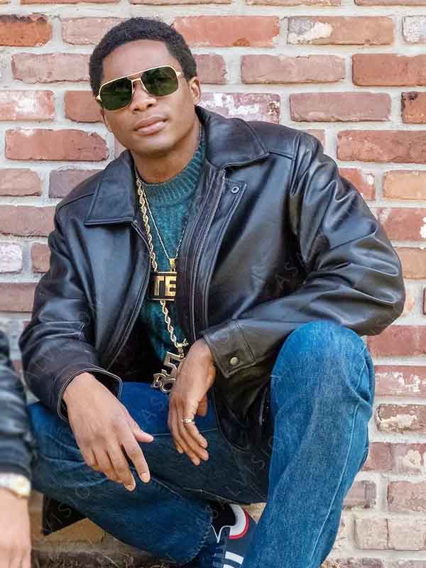 Da’Vinchi TV Series Black Mafia Family Terry 'Southwest T' Flenory Black Jacket