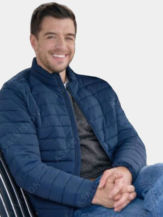 Dan Jeannotte Our Christmas Mural 2023 Puffer Jacket