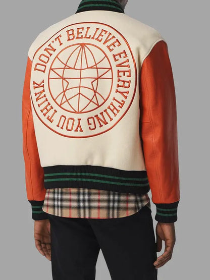 Daniel Bellomy Power Book II Ghost S02 Ezekiel Cross Bomber Varsity Jacket
