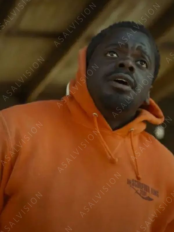 Daniel Kaluuya Nope 2022 OJ Haywood Orange Hoodie