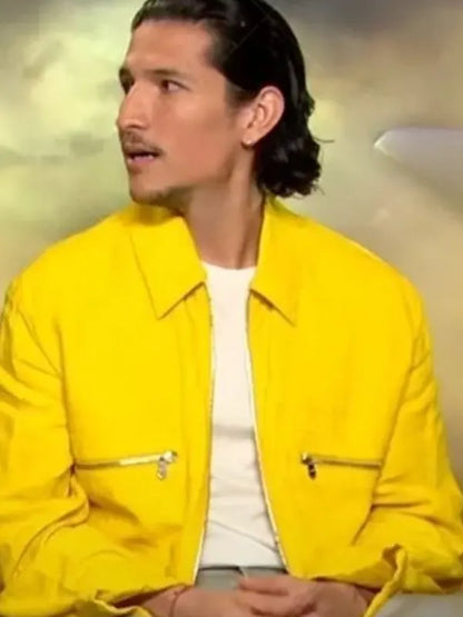 Danny Ramirez Top Gun Maverick Yellow Bomber Jacket