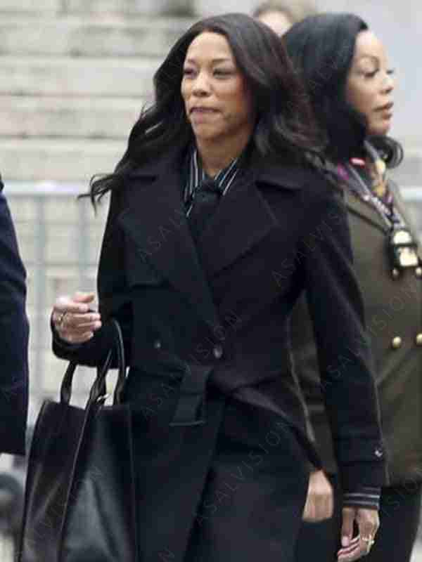 Daredevil 2024 Nikki M. James Black Trench Coat