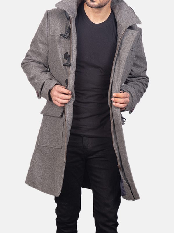 Grey Wool Coat