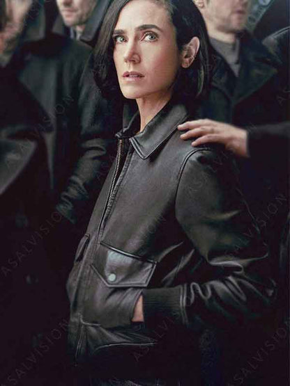 Dark Matter Jennifer Connelly Bomber Leather Jacket