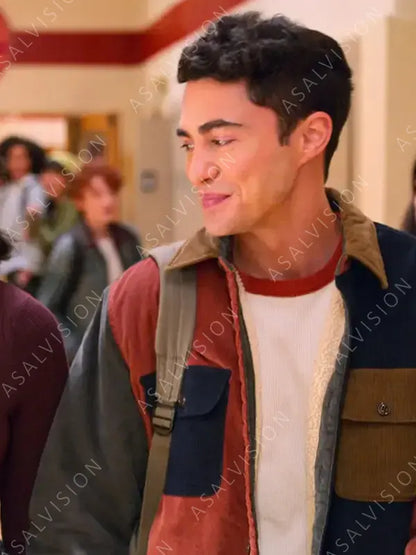 Darren Barnet Never Have I Ever Season 3 Paxton Hall-Yoshida Cotton Jacket