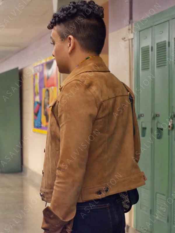 Davey & Jonesie’s Locker 2024 Nikko Angelo Hinayo Suede Leather Brown Jacket