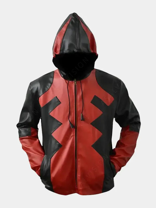 Deadpool Costume Hoodie Jacket