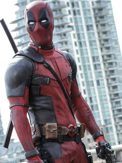Deadpool Ryan Reynolds Leather Jacket