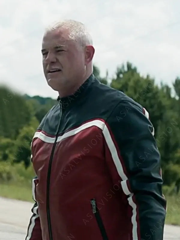 Dean Miller One Fast Move 2024 Eric Dane Leather Jacket