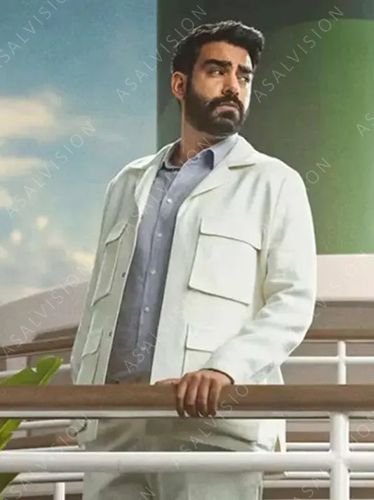 Death And Other Details Sunil White Jacket