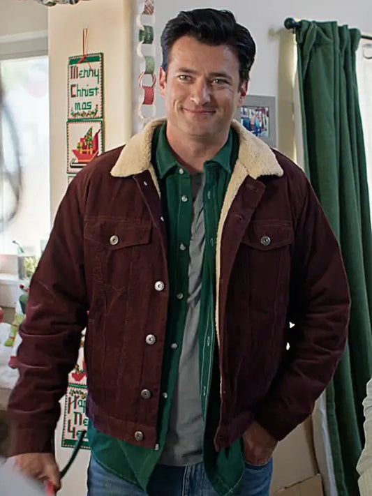 Deck the Walls 2024 Brysen Douglas Sherpa Lined Jacket