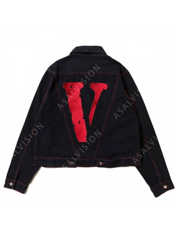 Denim Jeans Red Blue And Yellow Jacket
