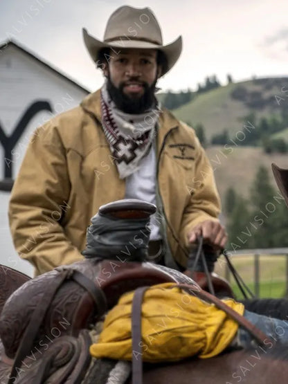 Denim Richards Tv Series Yellowstone Colby Cotton Jacket