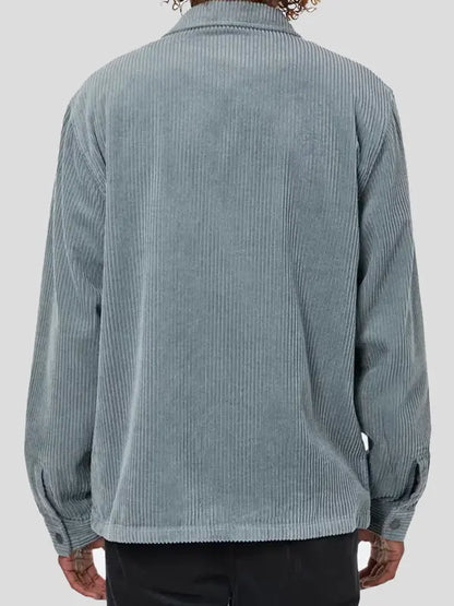 Denny Cutler TV Series Virgin River S04 Kai Bradbury Grey Corduroy Jacket