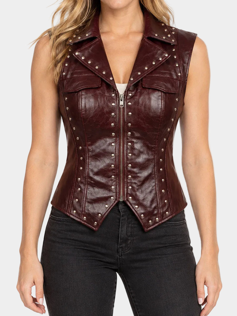 Descendants Hazel Hook Leather Vest