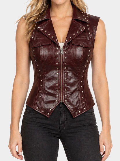 Descendants Hazel Hook Leather Vest