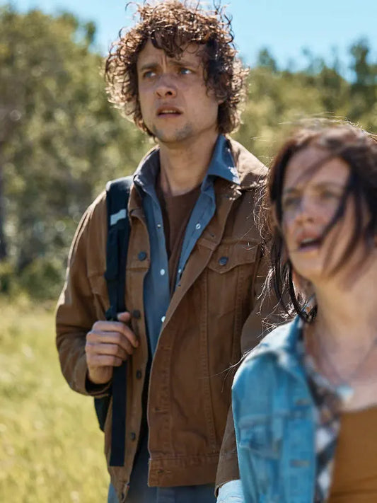 Die Alone 2024 Ethan Cotton Brown Jacket