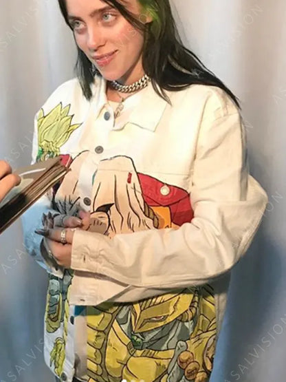 Dio Brando Billie Eilish JoJo’s Bizarre Adventure Shirt-Style Jacket