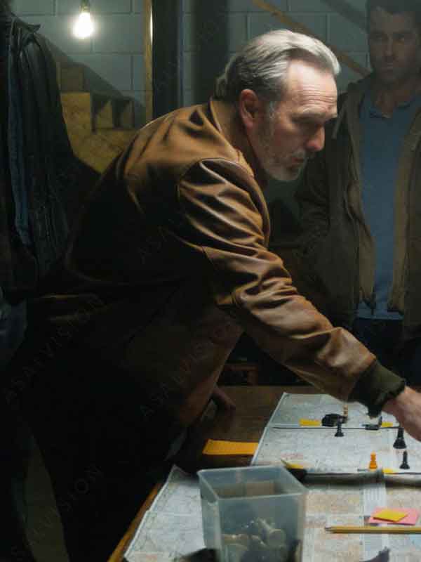 Disciples In The Moonlight 2024 Todd Terry Tan Bomber Leather Jacket