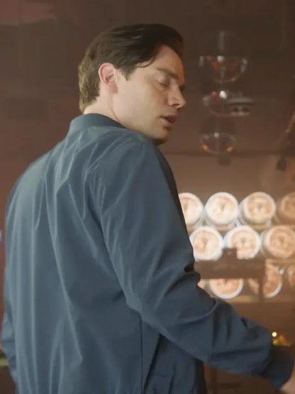 Dominic Sherwood Haunted Wedding 2024 Brian Grey Jacket