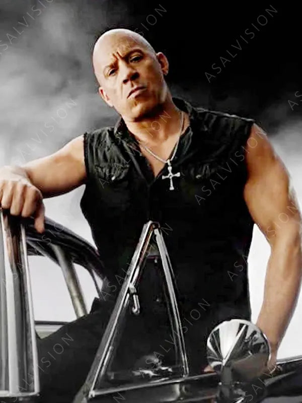 Dominic Toretto Fast X 2023 Black Vest