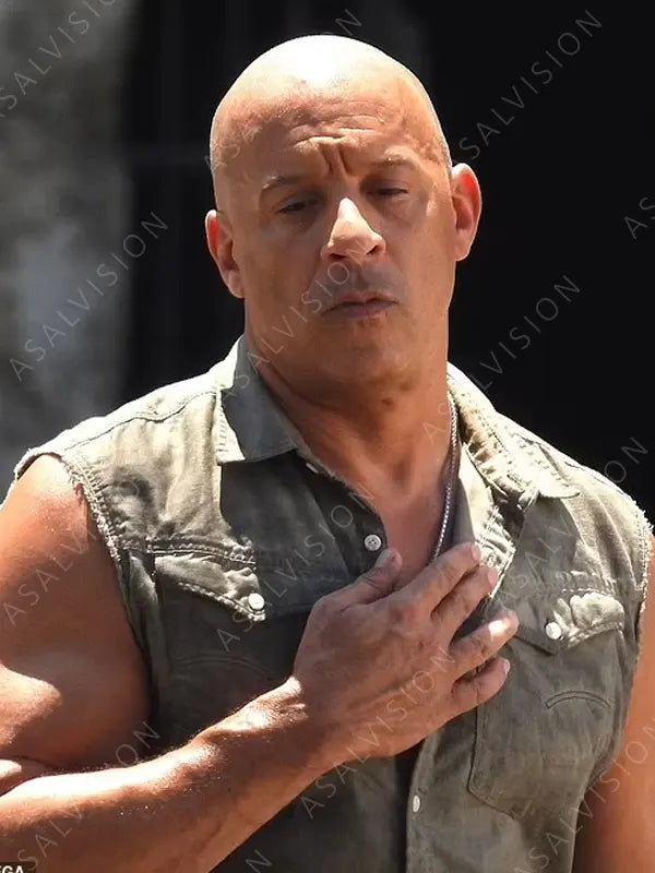 Dominic Toretto Gray Vest