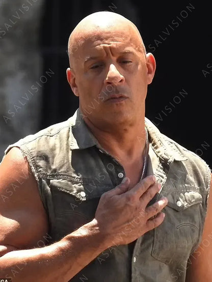 Dominic Toretto Gray Vest