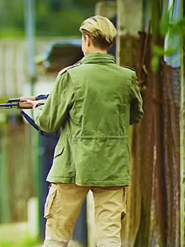Dominique 2024 Green Cotton Jacket