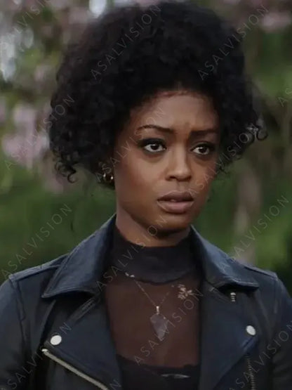 Double Life 2023 Jo Creuzot Black Leather Jacket