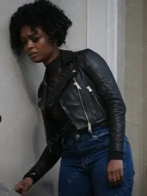 Double Life 2023 Jo Creuzot Black Moto Style Jacket