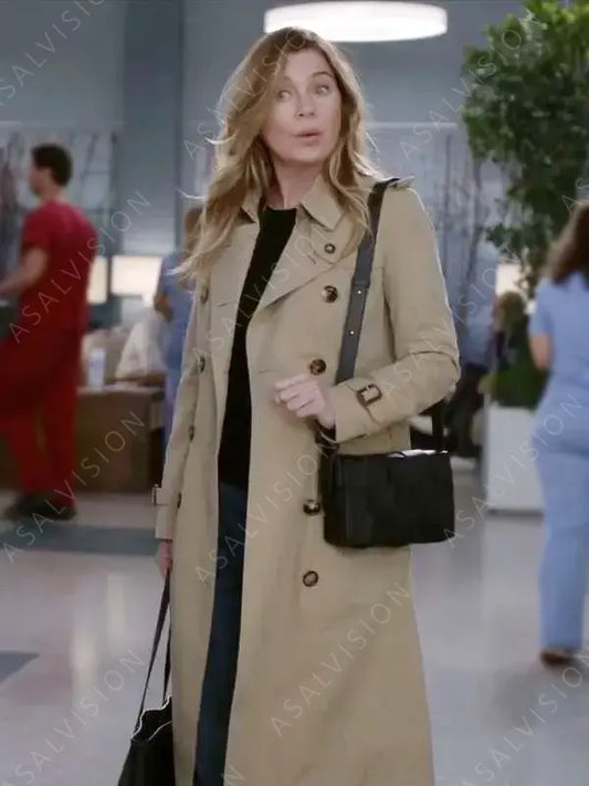 Dr. Meredith Grey Grey’s Anatomy Trench Coat