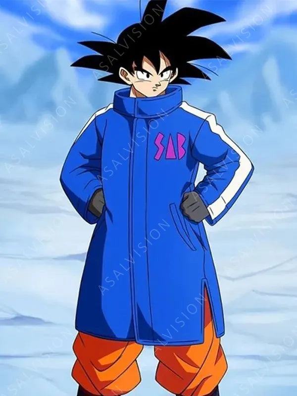 Dragon Ball Super Goku And Broly Vegeta SAB Green Coat