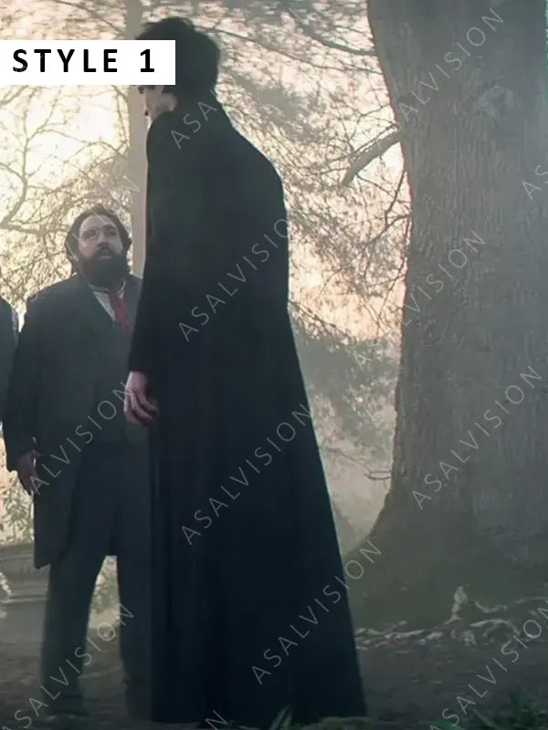 Dream The Sandman Tom Sturridge Black Wool Coat