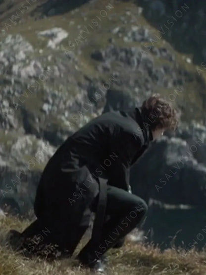 Dune Timothée Chalamet Trench Black Coat