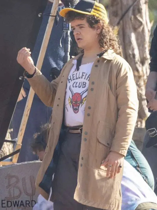 Dustin Henderson Stranger Things Season 5 Brown Jacket