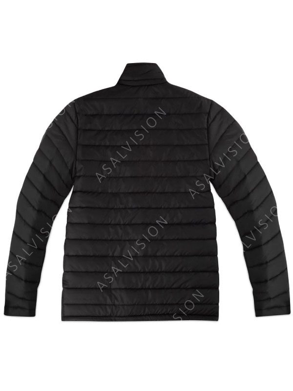 Dutton Ranch TV Series Yellowstone Puffer Black Jacket