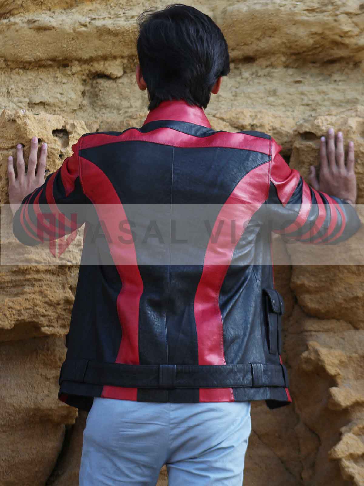 Dwayne Johnson Movie Leather Costume Jacket