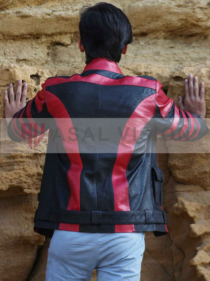 Dwayne Johnson Movie Leather Costume Jacket