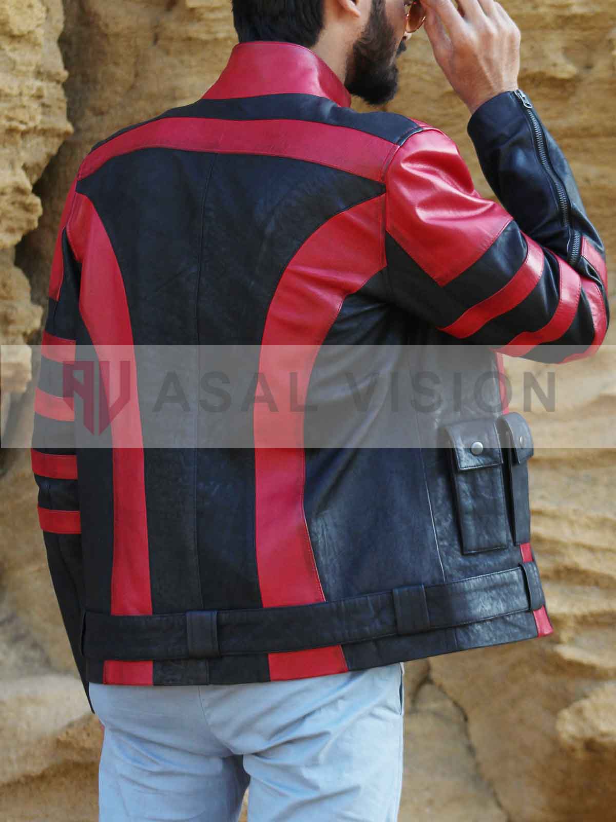 Dwayne Johnson Red Jacket