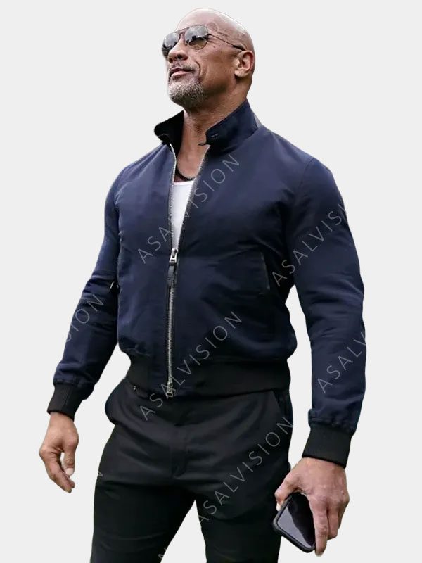 Dwayne Johnson XFL 2023 Bomber Jacket