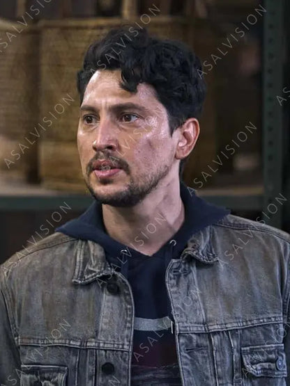 Eagan Tehrani Manifest S03 Ali Lopez-Sohaili Denim Grey Jacket