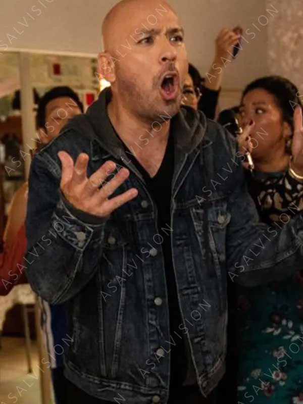 Easter Sunday Jo Koy Blue Denim Jacket