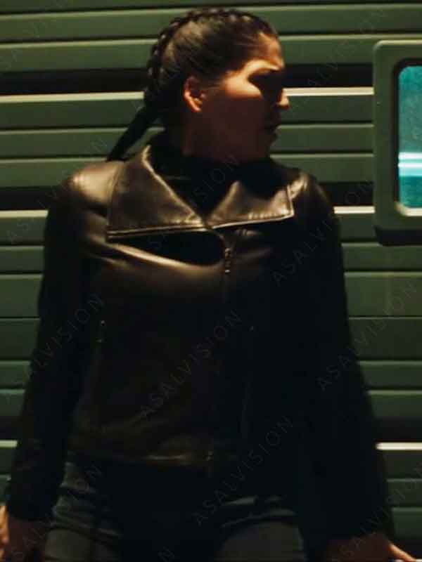 Echo 2024 Maya Lopez Black Leather Jacket