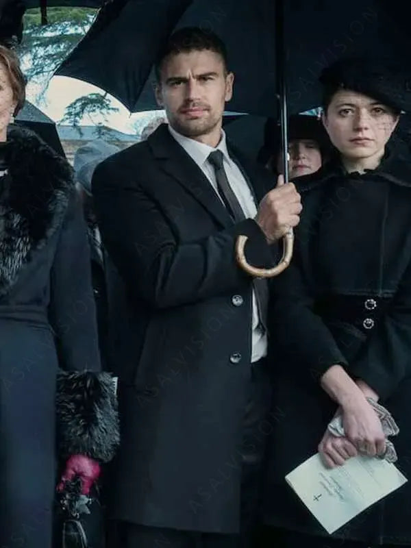 Eddie Halstead The Gentlemen Black Trench Coat